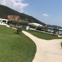 Photo taken at Lichnos Beach Hotel by Vasilis P. on 8/23/2019