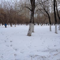 Photo taken at Сквер Якова Неумоева by Vadim L. on 11/26/2012