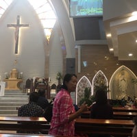 Photo taken at Gereja St. Andreas Kim Tae Gon by Reinhart S. on 1/1/2018