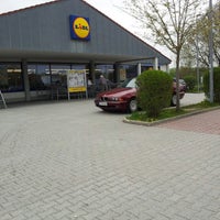 Photo taken at Lidl by Angelika on 4/29/2013