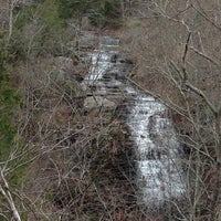 Bridal Veil Falls Scenic Lookout In Heber Springs
