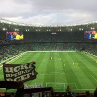 Photo taken at Krasnodar Stadium by Vladimir S. on 4/9/2017