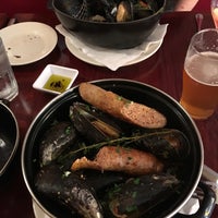 Photo taken at Mussels and Sausages by Bill S. on 5/29/2016