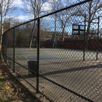 Photo taken at Astoria Park Basketball Courts by Bill S. on 2/21/2017