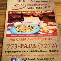 รูปภาพถ่ายที่ Pappagallo&amp;#39;s Pizza โดย Erika R. เมื่อ 11/9/2013
