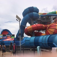 Photo taken at Raging Waters Sydney by Shaza A. on 12/24/2016