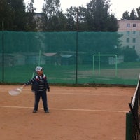 Photo taken at Теннисный Корт by KIVA on 9/15/2012