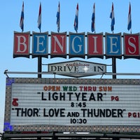 Photo taken at Bengies Drive-in Theatre by Derek F. on 7/16/2022