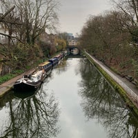 Photo taken at Regent&amp;#39;s Canal Towpath (St Pancras) by Derek F. on 12/26/2018