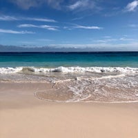 Photo taken at Elbow Beach by Rich C. on 1/25/2020