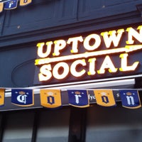 Photo taken at Uptown Social by Gabriel أ. on 5/5/2013