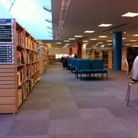 Photo taken at Hackney Central Library by Ismail M. on 11/14/2012