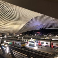 Photo taken at Liège-Guillemins Railway Station (XHN) by Laurent P. on 2/1/2024