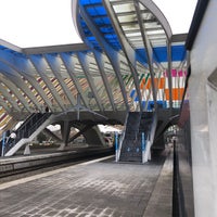 Photo taken at Liège-Guillemins Railway Station (XHN) by Laurent P. on 1/25/2024
