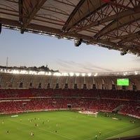 Photo taken at Beira-Rio Stadium by Flávio L. on 1/23/2015