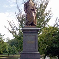Photo taken at Thomas Benton Statue by Charles on 9/18/2013