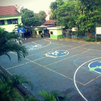 Photo taken at SMAN 82 Jakarta by Regina D. on 10/2/2013