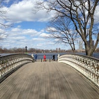 Photo taken at Bridge No. 27 - Central Park by Charley L. on 4/2/2013