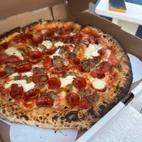Photo taken at Ken&amp;#39;s Artisan Pizza by Chris C. on 9/16/2023