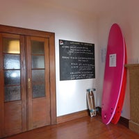 Photo taken at Surfivor - Porto Surf Hostel &amp; School by Surfivor C. on 6/12/2014