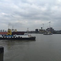Photo taken at Woolwich Ferry South Pier by Alden Y. on 3/21/2016