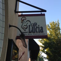 Photo taken at Cafe Lucia by Roz H. on 9/7/2013