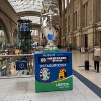 Photo taken at Leipzig Hauptbahnhof by David H. on 4/22/2024