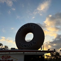 Photo taken at Randy&amp;#39;s Donuts by David H. on 11/25/2023