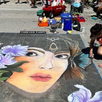 Photo taken at Street Painting Festival in Lake Worth, FL by Stacy 😁 C. on 2/27/2022
