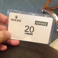 rolex service center authentication