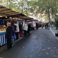 Photo taken at Marché de la Porte Dorée by Richard Y. on 10/10/2019