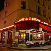 Photo taken at Café des Deux Moulins by Richard Y. on 8/16/2019