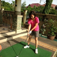Photo taken at Jatibening Persada Golf Club by Muhamad T. on 12/25/2012