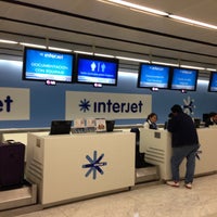Photo taken at Interjet Ticket Counter by Isaac D. on 5/5/2013