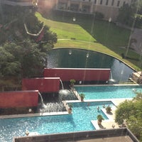 Photo taken at Omni Hotel Houston Pool by Isaac D. on 8/6/2013