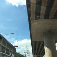 Photo taken at สะพานยกระดับข้ามแยกลาซาล by Khun V. on 7/31/2016