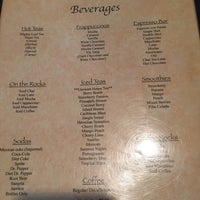 Menu Essence House Cafe Cafe