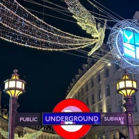 Photo taken at Oxford Circus London Underground Station by Cristian M. on 11/17/2023