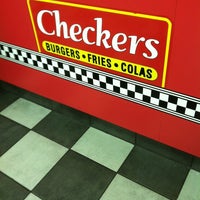 Photo taken at Checkers by Ilyssa F. on 1/23/2013
