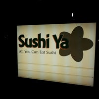 Photo taken at Sushi Ya by Jacob B. on 10/27/2012