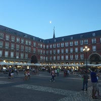 Photo taken at Plaza Mayor by Juan Marcos S. on 8/26/2015