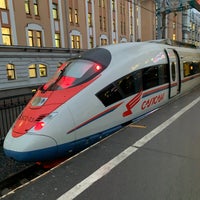 Photo taken at Поезд № 777 «Сапсан» Санкт-Петербург — Москва by Vladimir D. on 11/11/2019