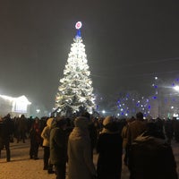 Photo taken at Памятник Андрею Рублёву by ViTo on 12/31/2021