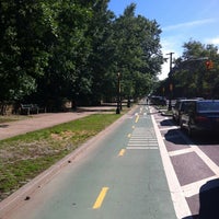 Photo taken at Prospect Park West Bike Lane by Wei-Hsiang H. on 6/12/2013