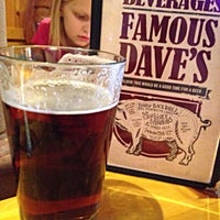 Photo taken at Famous Dave&#39;s by Ryan C. on 2/18/2014