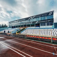 Photo taken at Стадион «Труд» by Evgeniy R. on 11/27/2020