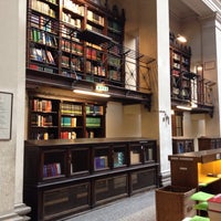 Photo taken at Hauptbibliothek der Universitätsbibliothek Wien by Christine E. on 1/26/2015