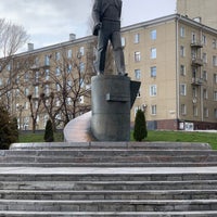 Photo taken at Памятник Ю.А. Гагарину by R. M. on 4/21/2020