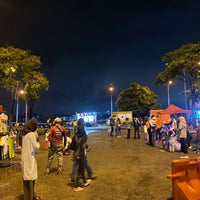 Photo taken at Pantai Stulang Laut by Nazrin A. on 12/31/2021