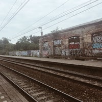 Photo taken at Station Ukkel-Kalevoet / Gare d&amp;#39;Uccle-Calevoet by Brooke G. on 6/27/2017